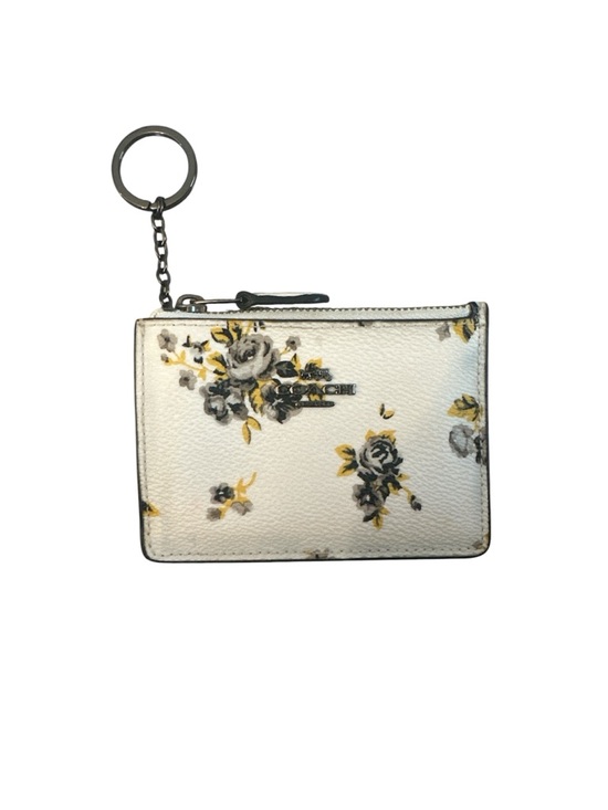 Coach Handbags - COACH - RARE Floral Print Keychain Card Case